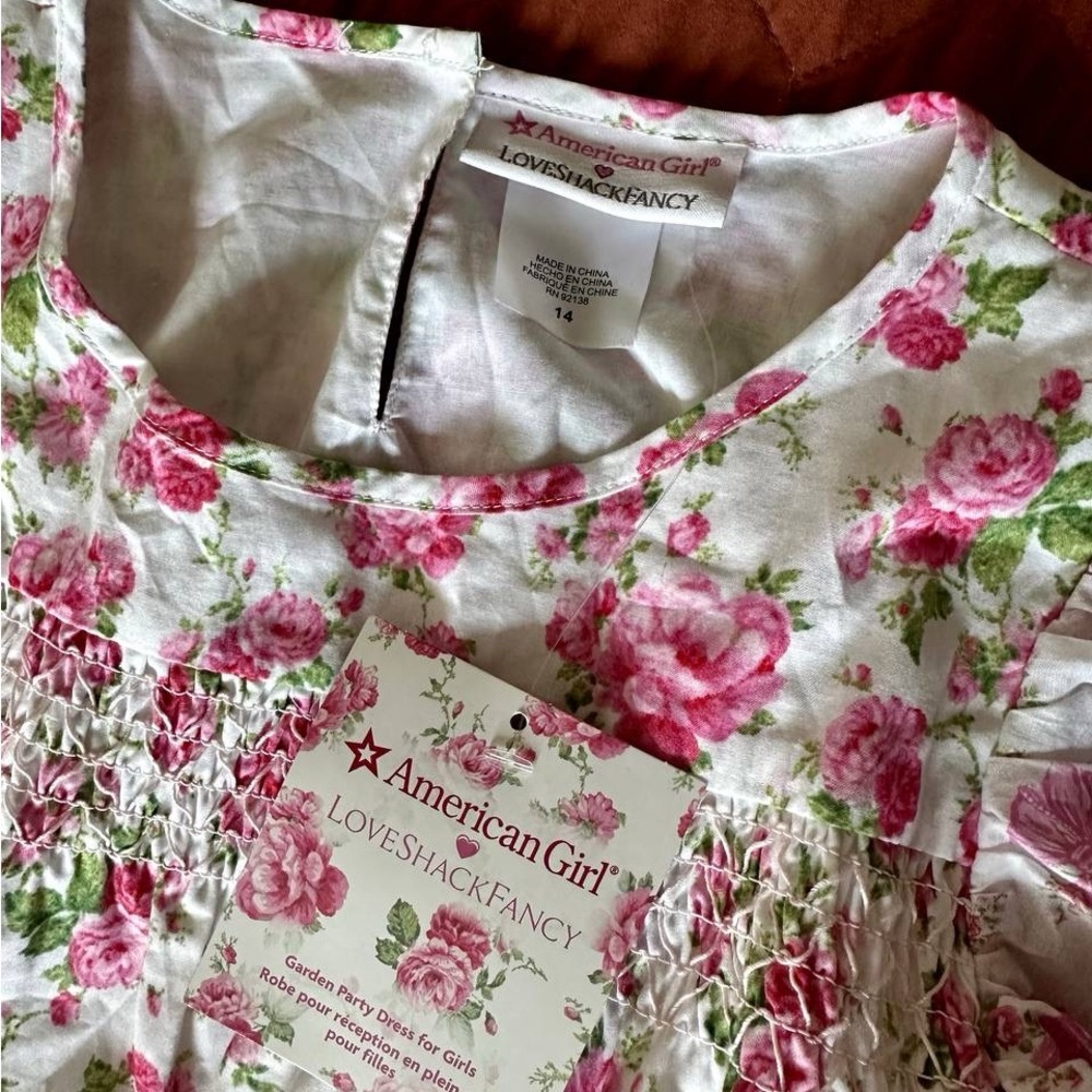 NWT American Girl Loveshack Fancy Waist Bow Dress - Picture 2 of 7